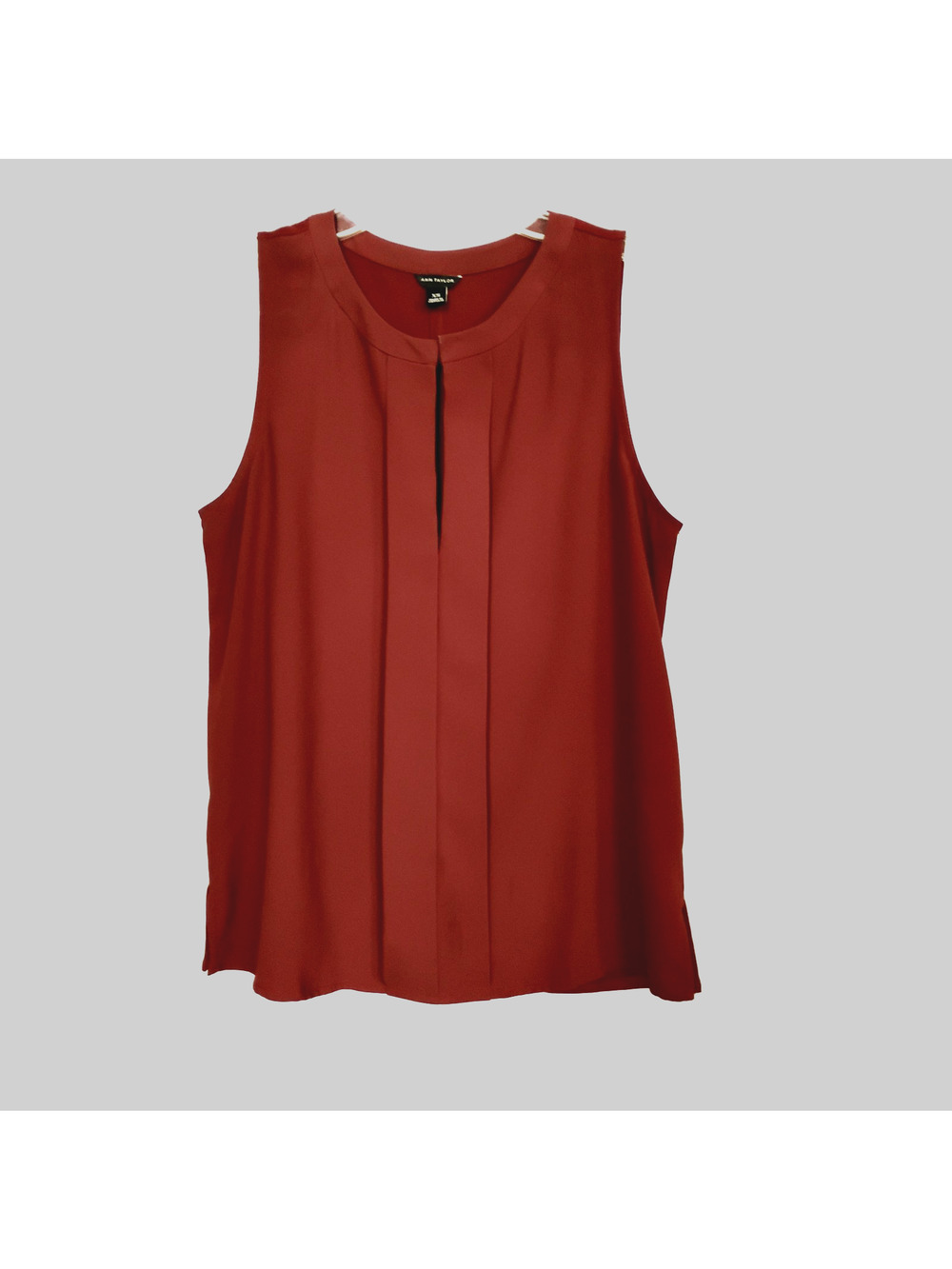 Ann Taylor Blouse Rayon/Polyester Top ~ Size XS